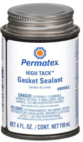 Permatex 80062 High Tack Gasket Sealant, 4 oz., Black