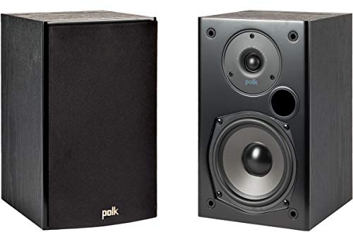 Polk Audio 19040 Diffusore Bookshelf a 2 Vie, Nero