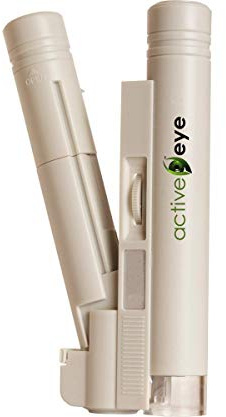 Active Eye AEM100 Microscope, 100x Magnification Includes 2 AA Alkaline Batteries
