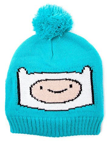 Adventure Time Mütze Finn, blau