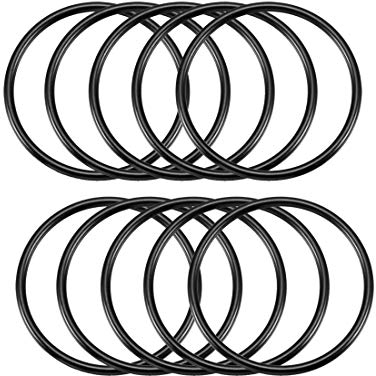 sourcing map Pack mit 10 Motor Dichtung metrischer O-ring Nitrilkautschuk 56mm Außendmr. 50mm Innendmr. 3mm Breite