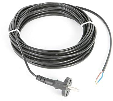 Staubsauger-Kabel für alle Staubsauger Länge 6 m anpassbar an Ihre Wunschlänge - auch für Aufroll Automatik geeignet