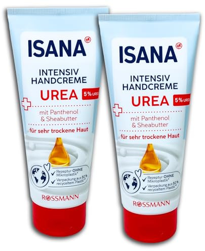TOPDeal 2 er Pack ISANA reichhaltige Handcreme Urea intensiv 2 x100ml