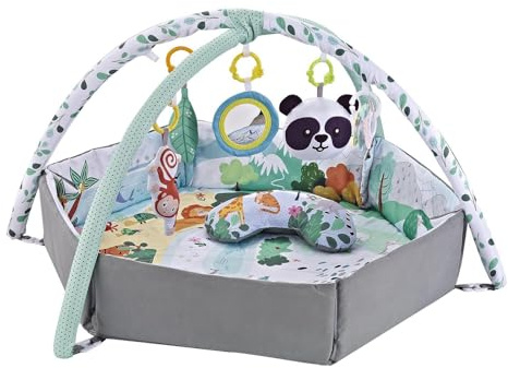 Tapis D'eveil Bebe,Tapis De Gymnastique 7 En 1 Pour Nouveau-né,Tapis D'Eveil Evolutif Et D'activités 7 En 1,Tapis Jeu D'activité Enfant,Tapis De Sol Pour Bébés De 0 À 12 Mois,Tapis D'éveil Et De Jeux