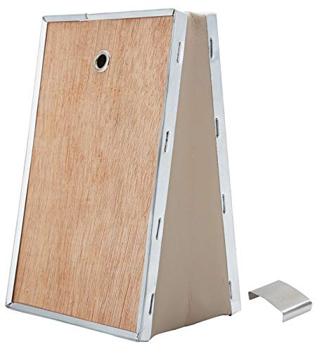 Bienenräucherbox, Ersatzteile, Imkerei, Imkerwerkzeug, Imkereizubehör, leicht windgetriebene Biene, 19 x 12 x 4 cm, Holz, Edelstahl