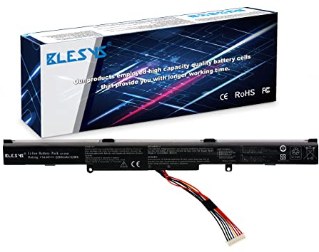 BLESYS X751 Batterie pour ASUS X751L X751S X751Y X751B X751M X751N X751LJ X751LD X751LK X751SA X751BP x751ldv-ty272h x751lj-ty444t PC Portable