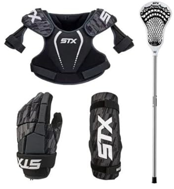 Lacrosse Unlimited STX Stallion 75 Youth Starter Set 4-Piece - No Helmet-Youth-Medium
