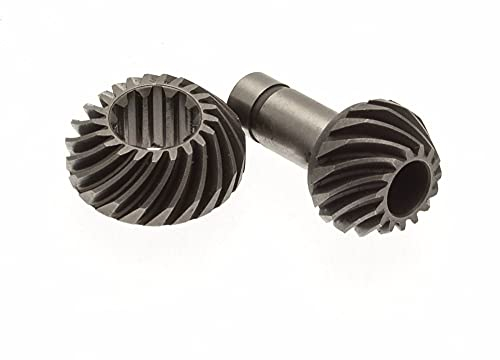 Zahnrad-Kopf für die meisten Winkelgetriebe, 9T, rechtwinklig, Dreieck, Motorsense und Bürstenschneider, Woking-Gehäuse, Kegelrad-Set.