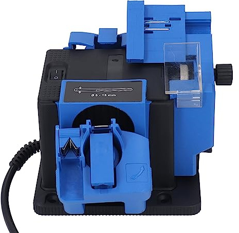Ausla Afilador Multitarea, Estación de Afilado Universal de 65W, Máquina de Afilado Electrónica Multifuncional para Cuchillos, Brocas, Cinceles, Tijeras (EU enchufe 220V)