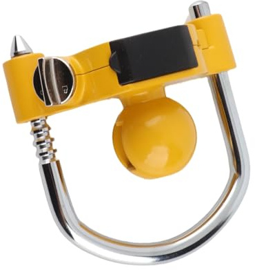 Hyuduo Släpvagnskopplingslås, Släpvagnslås i Aluminiumlegering med 4-siffrig Kombination, 11 Justerbara Positioner, Passar 1-7/8in 2in 2-5/16in Kopplingar för Släpvagnsägare
