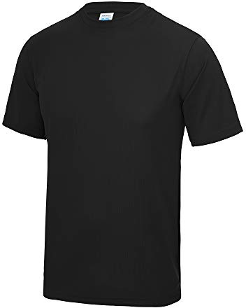 Just Cool - Camiseta deportiva transpirable tecnología Neoteric? de manga corta para hombre - Running/Gym/Deporte - Variedad 30 colores