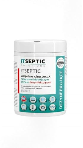 Itseptic Toallitas Desinfectantes para Dispositivos Electrónicos RE02609 Blanco