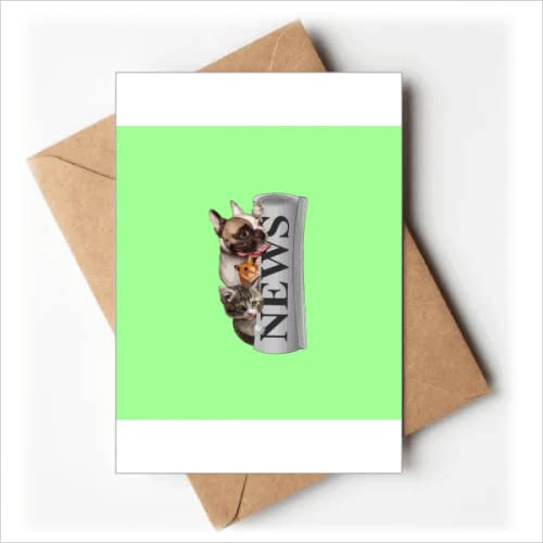 Rollo Periódico Pet Group Art Deco Moda Tarjetas de felicitación You are Invitated Invitations