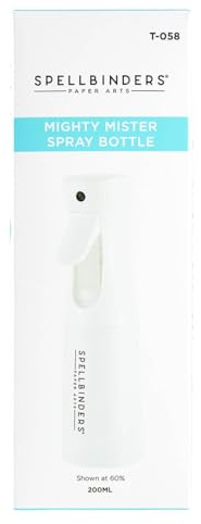 Spellbinders Mighty Mister Spray Bottle, White, ONE