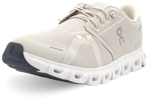 On Cloud 6 Sneaker für Herren, Perle/Weiß, 42.5 EU