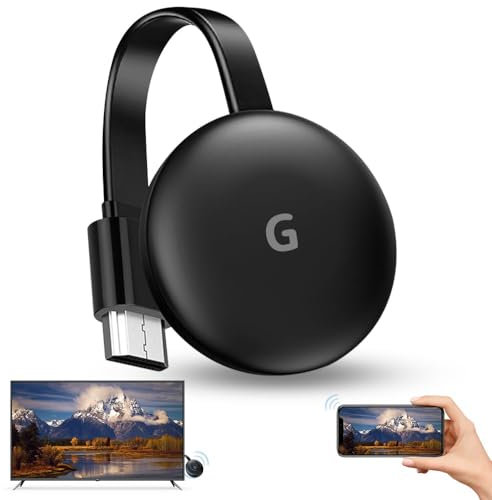 XEERUN Wireless HDMI Adapter 5G Wireless HDMI Dongle, 2.4Hz 4K Full HD Miracast HiFiWireless Display Dongle, Miracast HDMIdongle für TV/Android/iOS/PC/Airp (Nicht kompatibel mit Go-Ogle Play)