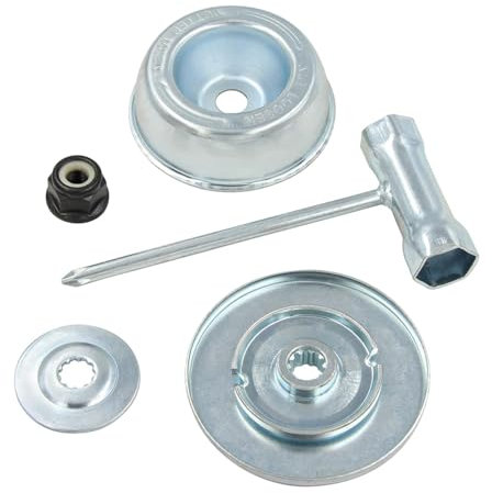 Kit de adaptador, recortadora, herramienta de fijación de tuercas de hoja de caja de cambios de metal, arandela de empuje, placa de conductor, tuerca de cuello, destornillador de mantenimiento para