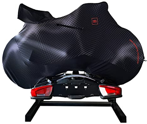 VELOSOCK Mountain Bike Cover for MTB & E-Bikes, Dirt-Proof, Carbon Black