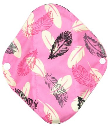 DEARMAMY 5piezas Toallas Sanitarias Lavables Compresas Menstruales Reutilizables Lavables