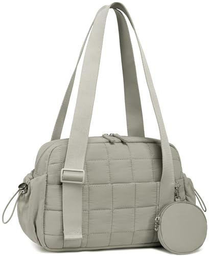 LEDAOU Mini Sporttasche für Damen, Kleiner gepolsterter Turnbeutel mit Nassfach und Münztasche, Leichte Gym Bag für Yoga, Workout, Tanz & Fitness (Gras grün)