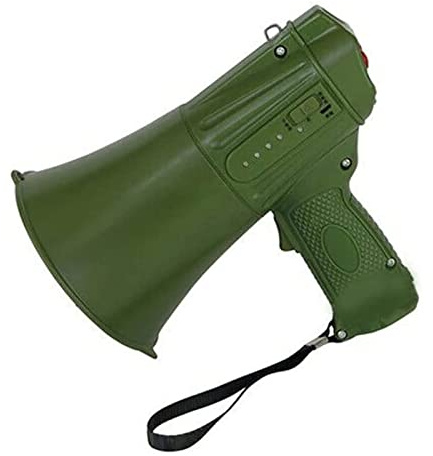 megafon, Megafonhögtalare Megafon Handhållen 10 Watt Power Outdoor Camping Högtalare