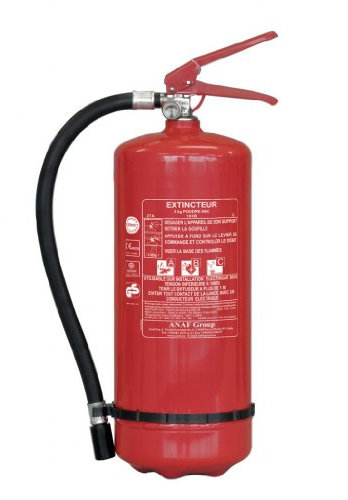 Gloria 412012 PD6GA Extincteur à poudre ABC 6 kg