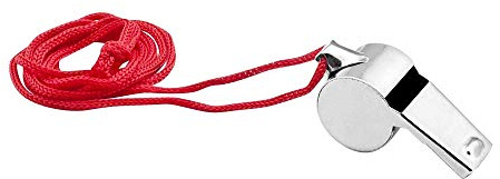 WONDAY Sifflet en métal avec cordon