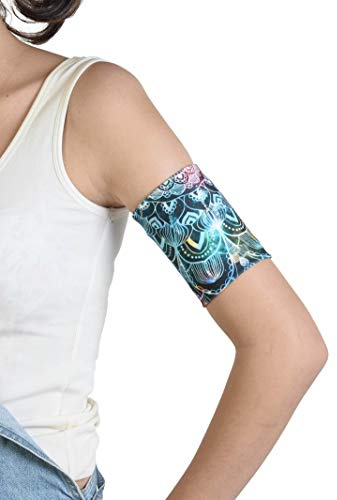 Dia-Band, brazalete de mantenimiento y protección para sensor de glucemia Freestyle Libre, Medtronic, Dexcom o Omnipod – Banda para diabética cómoda y reutilizable.