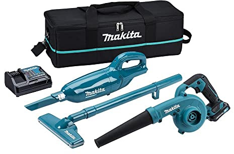 Makita CLX247SAX1 12V Max Li-ion CXT 2 Piece Combo Kit Complete with 1 x 2.0 Ah Battery and Charger Supplied in a Tool Bag