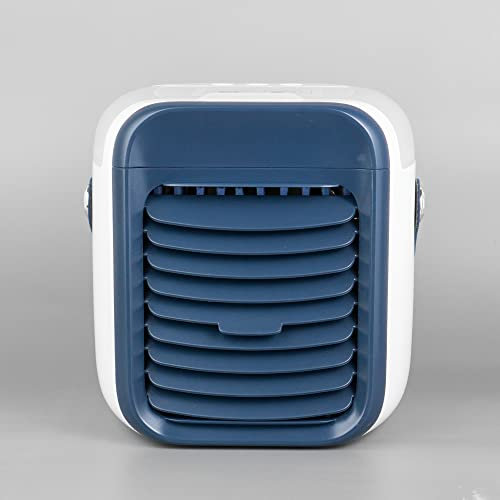 Portable Air Cooler and Fan - Rapid Cooling System - Cool Mist Spray Adjustable Vent - Rechargeable 2000 mAh Battery - Ideal for Home Office Work