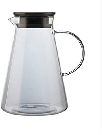 Bollitore Freddo Bollitore di Raffreddamento di Lusso Leggero in Vetro Resistente al Calore ad Alta Temperatura bollitore Freddo 1800 ml