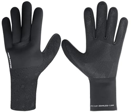 Neilpryde Neo Seamless 1,5mm Neoprenhandschuhe, Farbe:Black, Größe:M