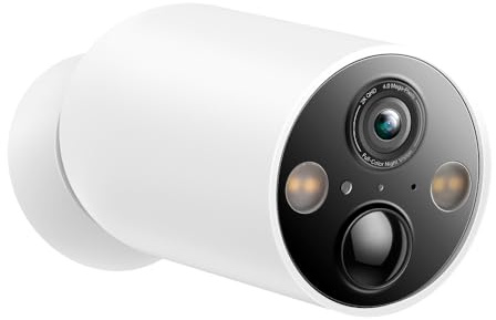 TP-Link Tapo C425 Caméra de sécurité, extérieur, intérieur, Aimant, WiFi, caméra de Surveillance, caméra pour Animaux de Compagnie, Wi-FI, sans Fil, Rechargeable, 2K, QHD, 4MP, IP66, étanche