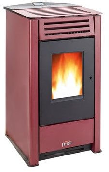 Suinga Estufa de Pellets Omega 10 kW | Estufa Pellet Programable 24/7 y Alta Eficiencia Energética