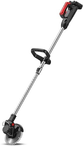 DEMCAY Cortasetos Cortasetos Cortasetos Cortacésped Telescópico De Jardín Inalámbrico De 25000 RPM con Batería Y Cargador for Césped De Jardín (Tamaño:Dos baterías)