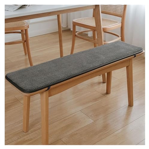 uyeoco Cuscino per Panche da Giardino Balcone Cuscino per Panca da Esterno/Interno Loft Altalena Patio Antiscivolo Lavabile Cuscino Sedile per Mobili(K8,40x150cm)