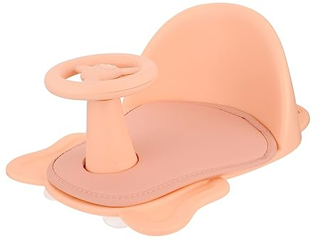 Toyvian Silla de Baño para Ñiño Asiento de Ducha Ergonómico Respaldo Alto y Sujeción Antideslizante para Bañera o Regadera