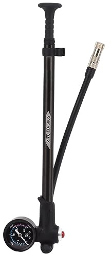 Pompe à Amortisseur de Vélo Haute Pression 300 PSI Portable en Alliage d'Aluminium Multifonctionnel Fourche Avant de Vélo Pompe à Amortisseur Arrière pour Vélos de Route de