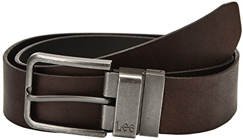 Lee Reversible Belt Black, Cinturón, Hombre, Negro (Black 001), Medium