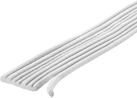 M-D Building Products Replaceable Caulk Cord Weatherseal: Quick and Effective Solution for Sealing Small Gaps, Cracks, and Protecting Against Drafts and Moisture (71505) (White) (30 ft)