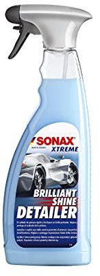 SONAX XTREME BrilliantShine Detailer (750 ml) per la cura rapida della vernice, dona brillantezza profonda e un effetto idrorepellente, deterge senza graffiare | Art. N. 02874000-820