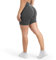 SMILODOX Shorts Leggings Damen Cetrina, Scrunch Radlerhose kurz, Shaped Fit Kurze Sporthose, Hotpants Booty Scrunch, elastischer Bund, angenehm auf der Haut