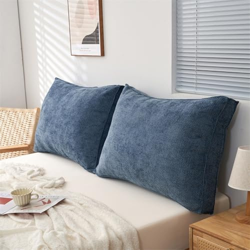 Cuscini Schienale Letto E Divano Cuscino Testiera Letto Singolo/Matrimoniale Removibile Cuscino da Parete Supporto Lombare Cuscino Schienale Cuscino Per Testiera Divano(E,60x50cm/23x19in(1pc))