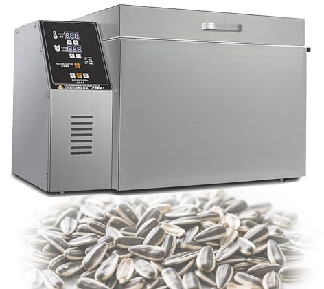 ZHIGUANYUN Tostadora De Café Comercial,Tostadora De Café AutomáTica,de Acero Inoxidable, con Temperatura Ajustable para café para Hornear Café, CastañAs, Maní, Granos Type5