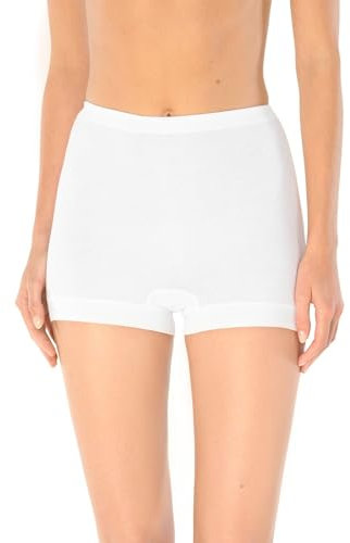 Schiesser Damen Pagenschlüpfer (2 Pack) Slip, Weiß (100-weiss), 44