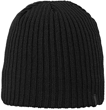 Barts Herren wilbert beanie Baskenm tze, Schwarz (BLACK 0001), Einheitsgröße EU
