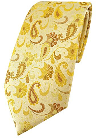 TigerTie Corbata de diseñador con estampado de cachemira