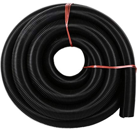 Fenteer / 2 / M Flexible Plastic Vacuum Hose, Vacuum Connection Hose, Black, B- 2m Black 40mm