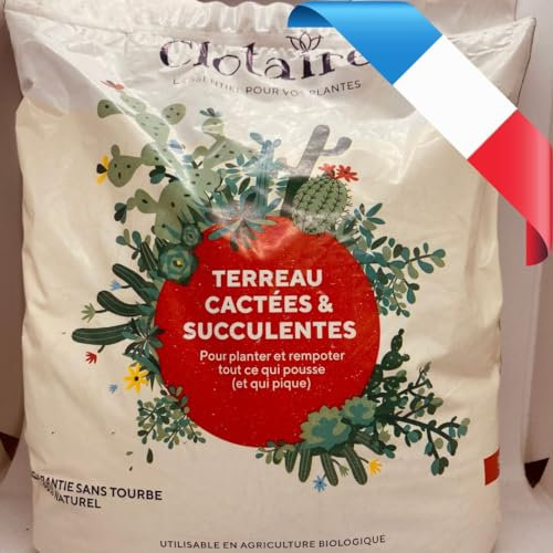 Terreau pour Plante cactée et succulent 5L Made in France Label EcoCert