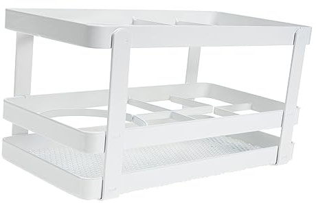 Ipetboom Supporto Asciugacapelli Da Tavolo in Ferro Portaphon Stile Moderno Organizer Per Bagno e Camera Resistente e Pratico Per Spazi Eleganti e Funzionali